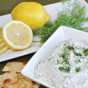 Tangy lemon dill dip - Dips