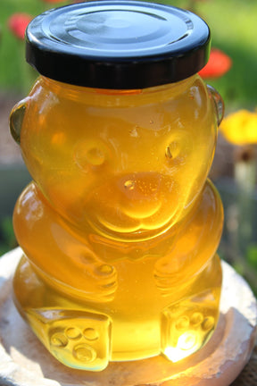 Raw Honey bear jar - Honey
